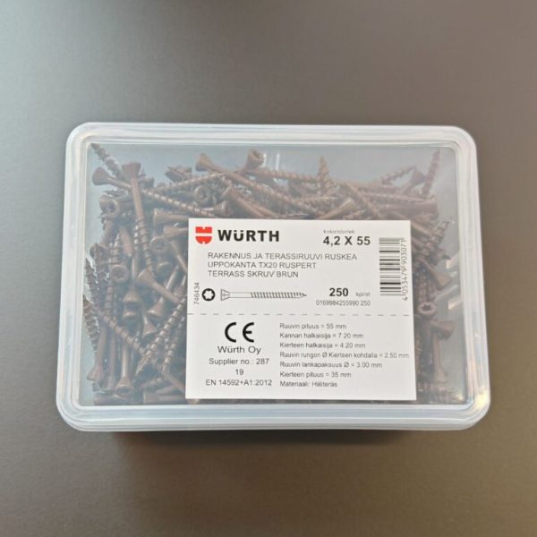 Terassiruuvi-ruskea-42×55-TX20-250-kpl_Myllyn-Mies-Oy-768×768 Terassiruuvi-ruskea-42x55-TX20-250-kpl_Myllyn-Mies-Oy-768x768
